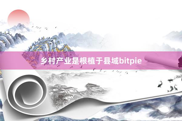 乡村产业是根植于县域bitpie